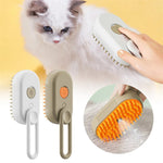 FurryFlows steam brush easy rinse clean bristles