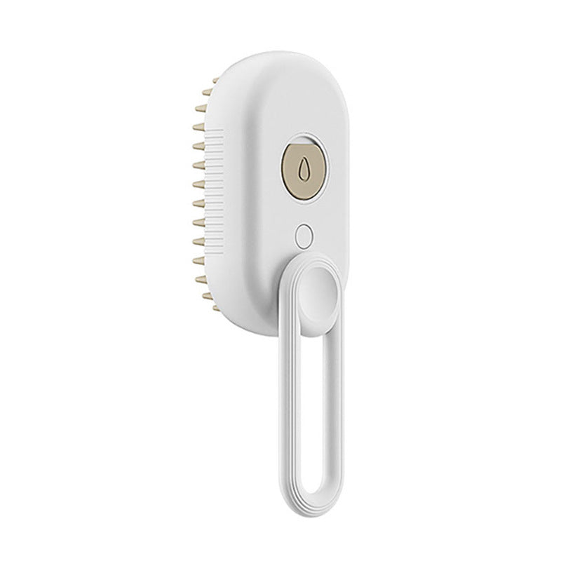FurryFlows steam grooming brush product features diagram