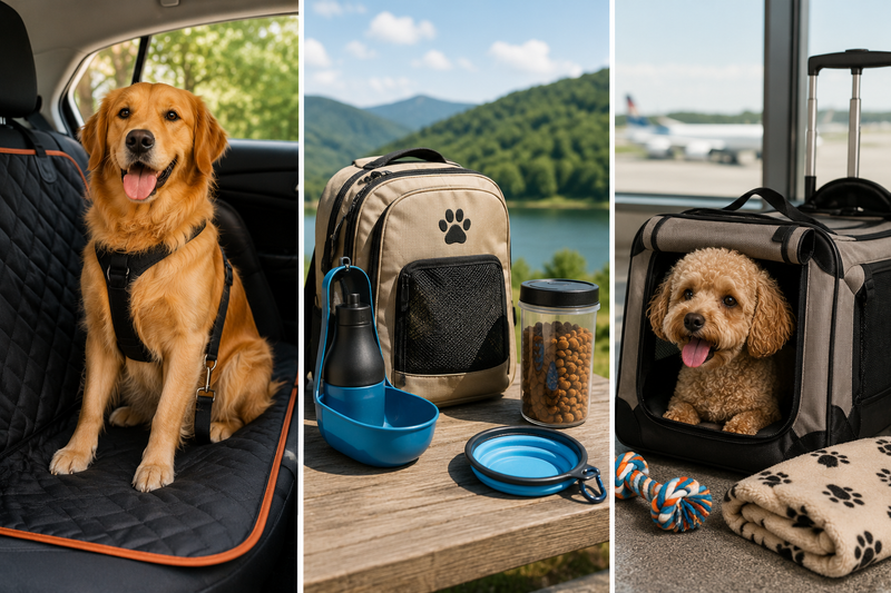 Essential Travel Products for Pets
