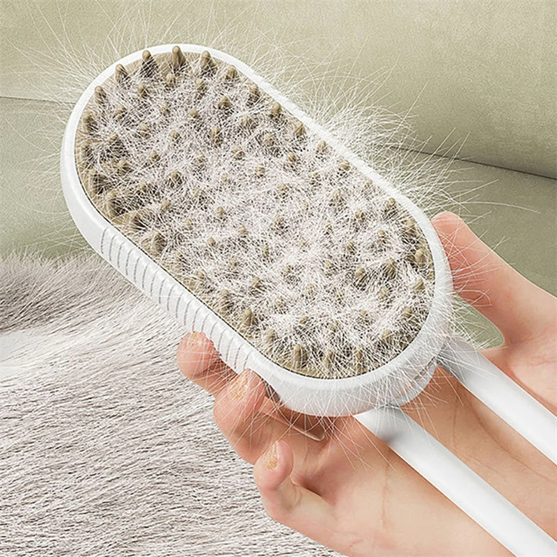FurryFlows pet brush works on cats and dogs all coat types
